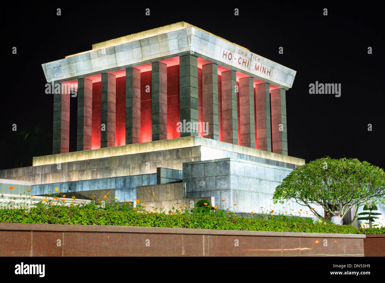 Mausoleum von Ho Chi Minh Stadt, Hanoi, Vietnam Stockfoto