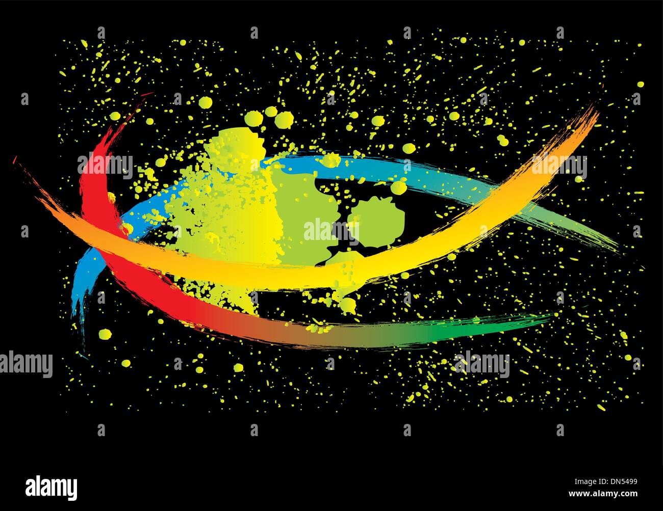 Pazifische Surfer-Vektor-Grafik-design Stock Vektor