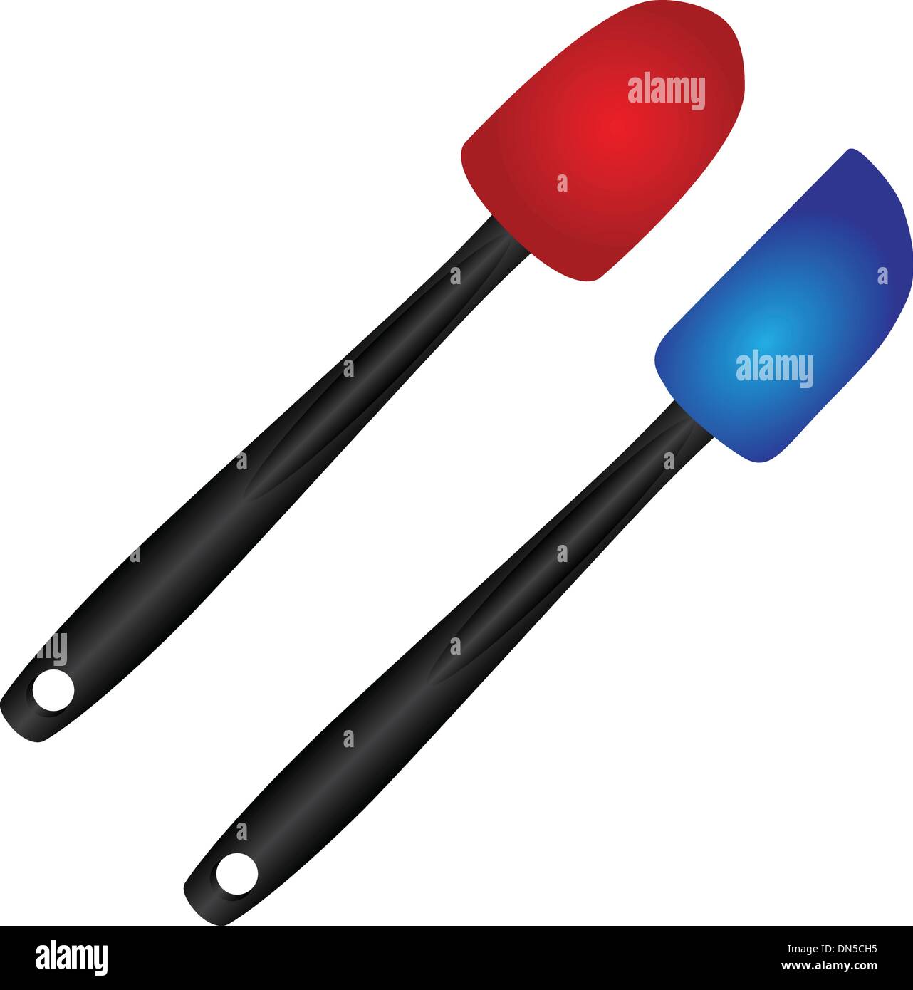 Silikon Spachtel Set Stock Vektor