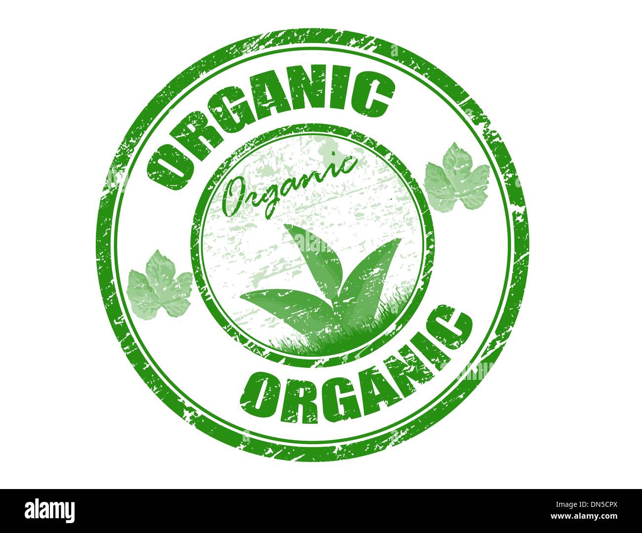 Bio-Stempel Stock Vektor