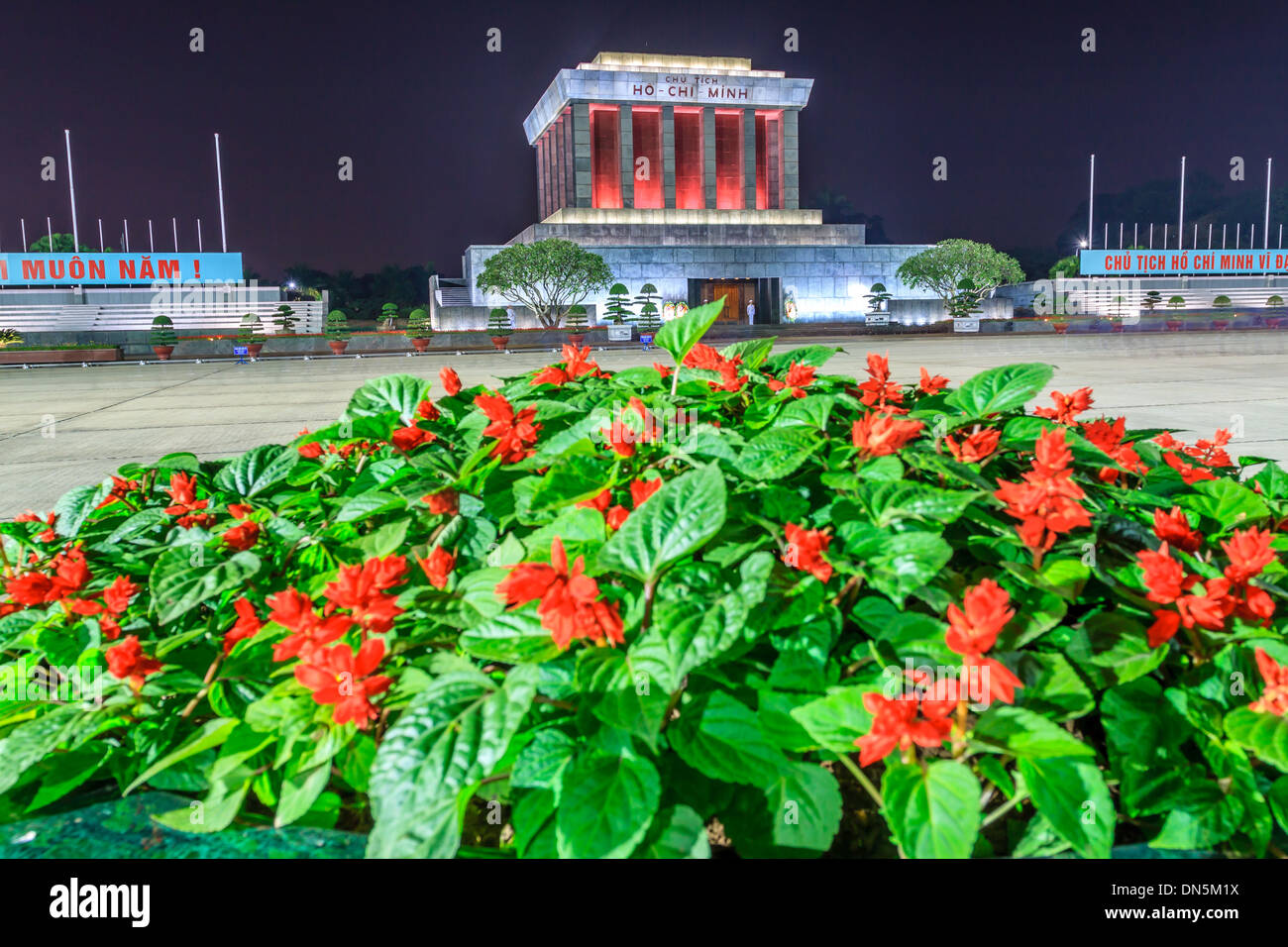 Mausoleum von Ho Chi Minh Stadt, Hanoi, Vietnam Stockfoto