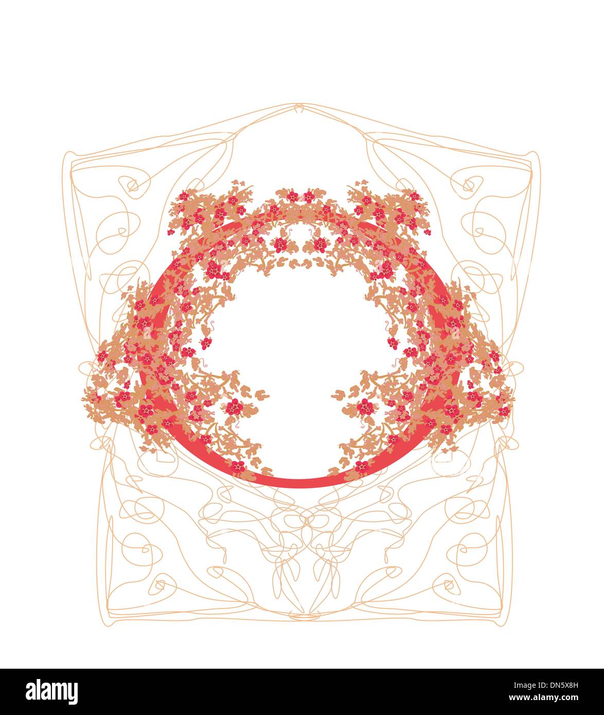 Chinesische Mid-Autumn Festival und Neujahr-Design-element Stock Vektor