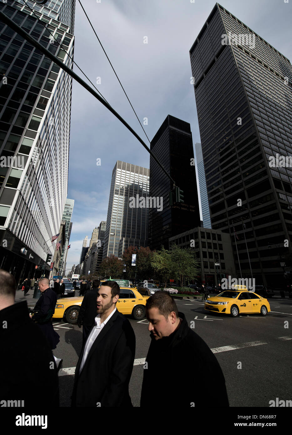 6th Avenue in Midtown Manhattan, New York City, USA Stockfoto