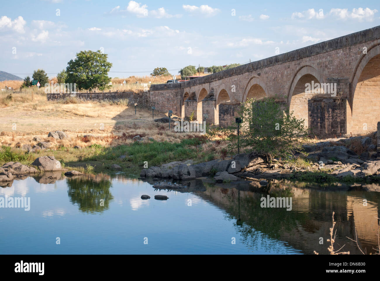 Tajo Flusses in Toledo, Spanien Stockfoto