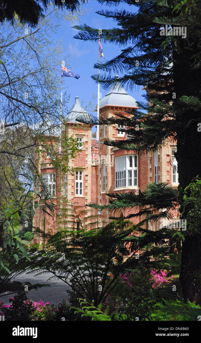 Government House of Western Australia in Perth Stockfoto