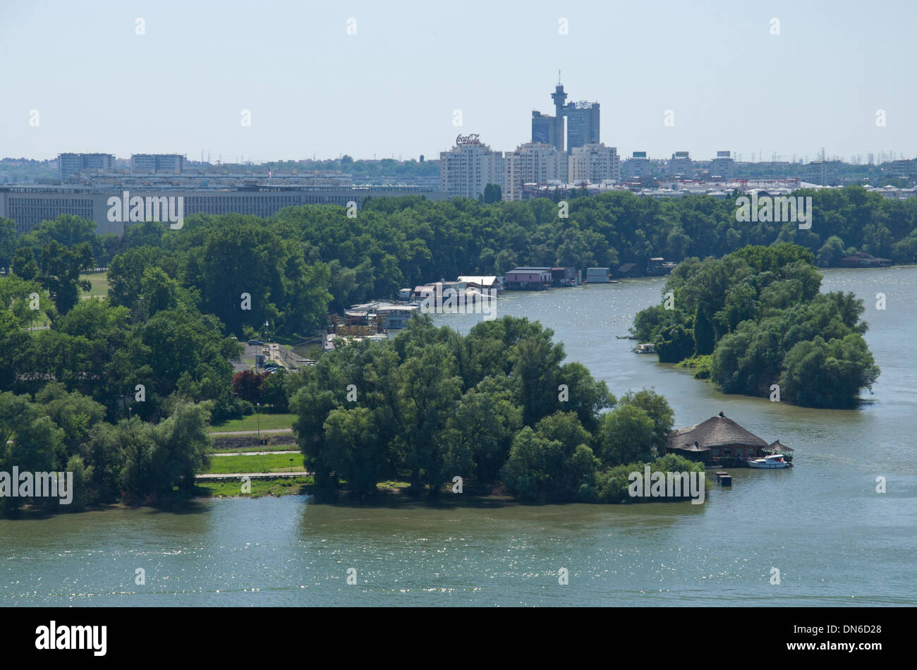 Ansicht von Belgrad Stockfoto