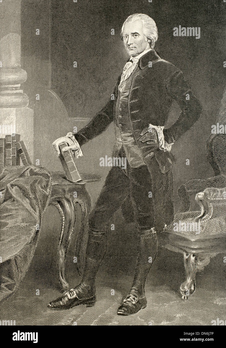 Henry Lee III (1756-1818). Amerikanischer Patriot, 9. Gouverneur von Virginia. Gravur. Stockfoto