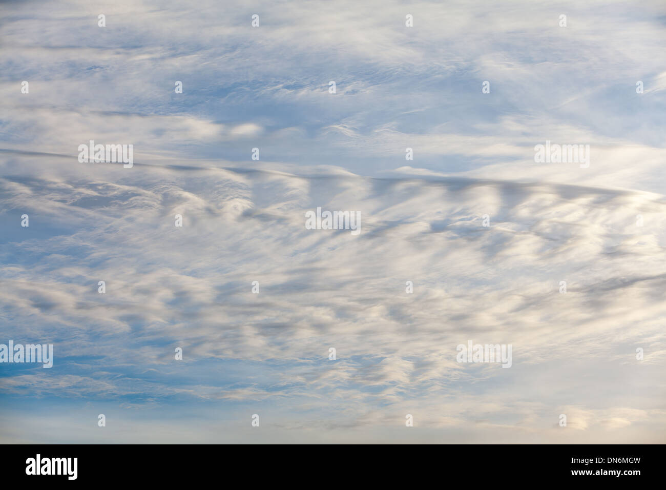Wolkenformationen Stockfoto