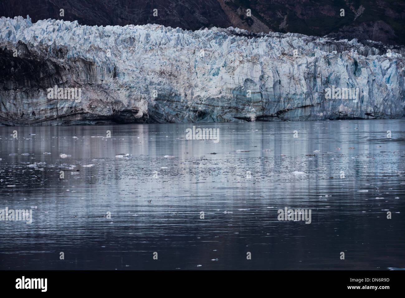 Blaue Gletscher in Alaska usa Stockfoto