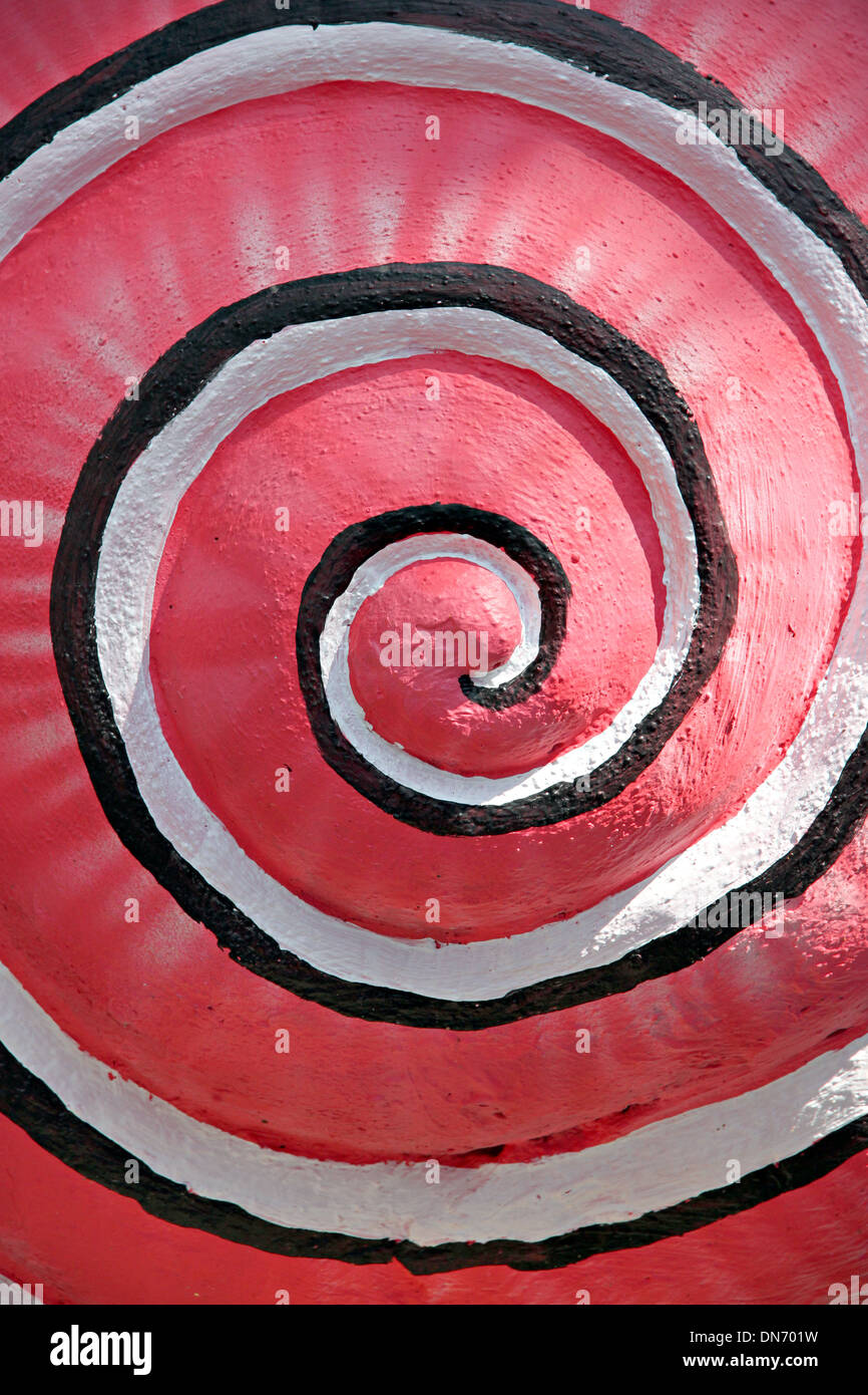 Bild Muster von rosa Farben rollenden Kreis. Stockfoto