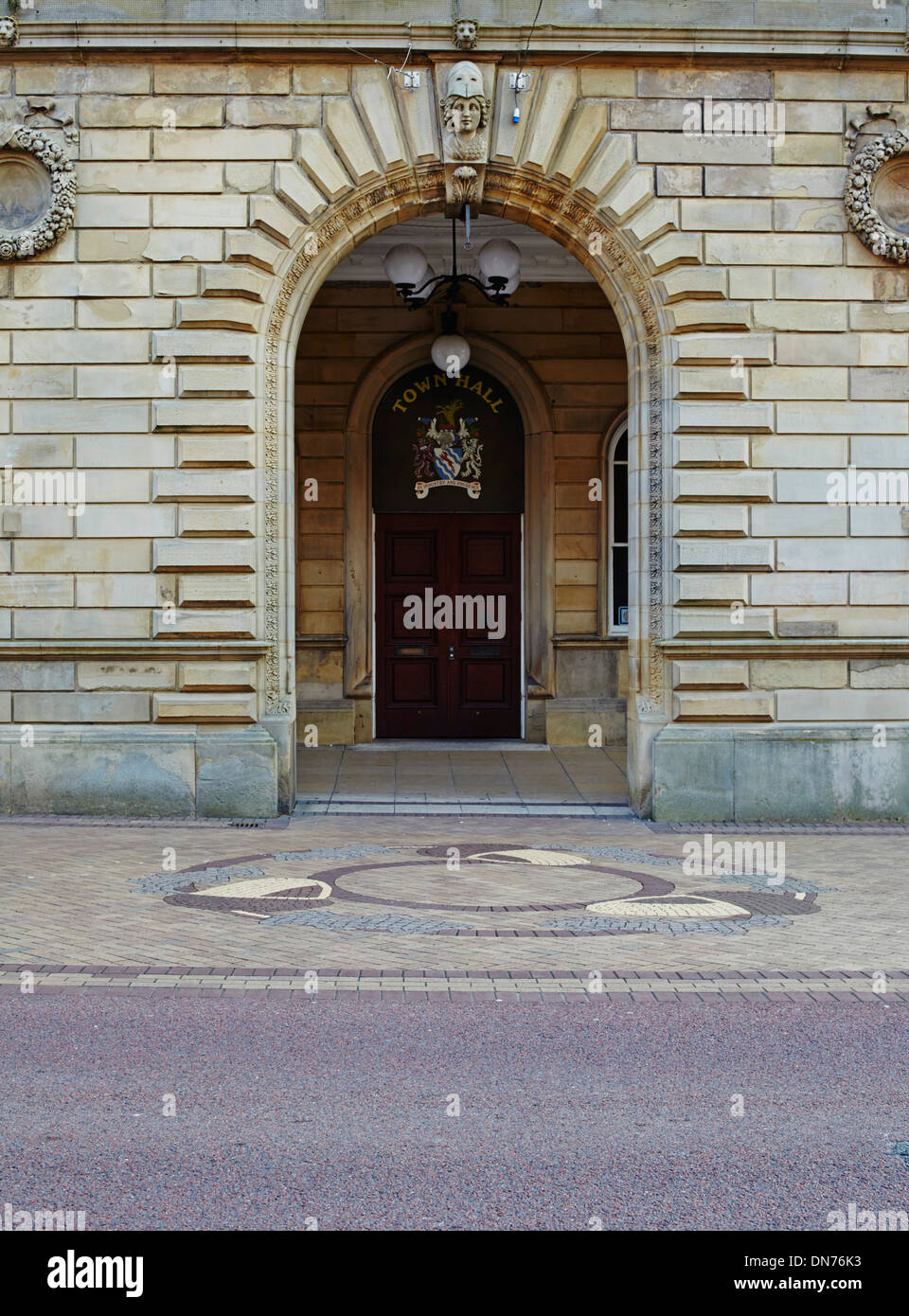 Accrington Rathaus Stockfoto