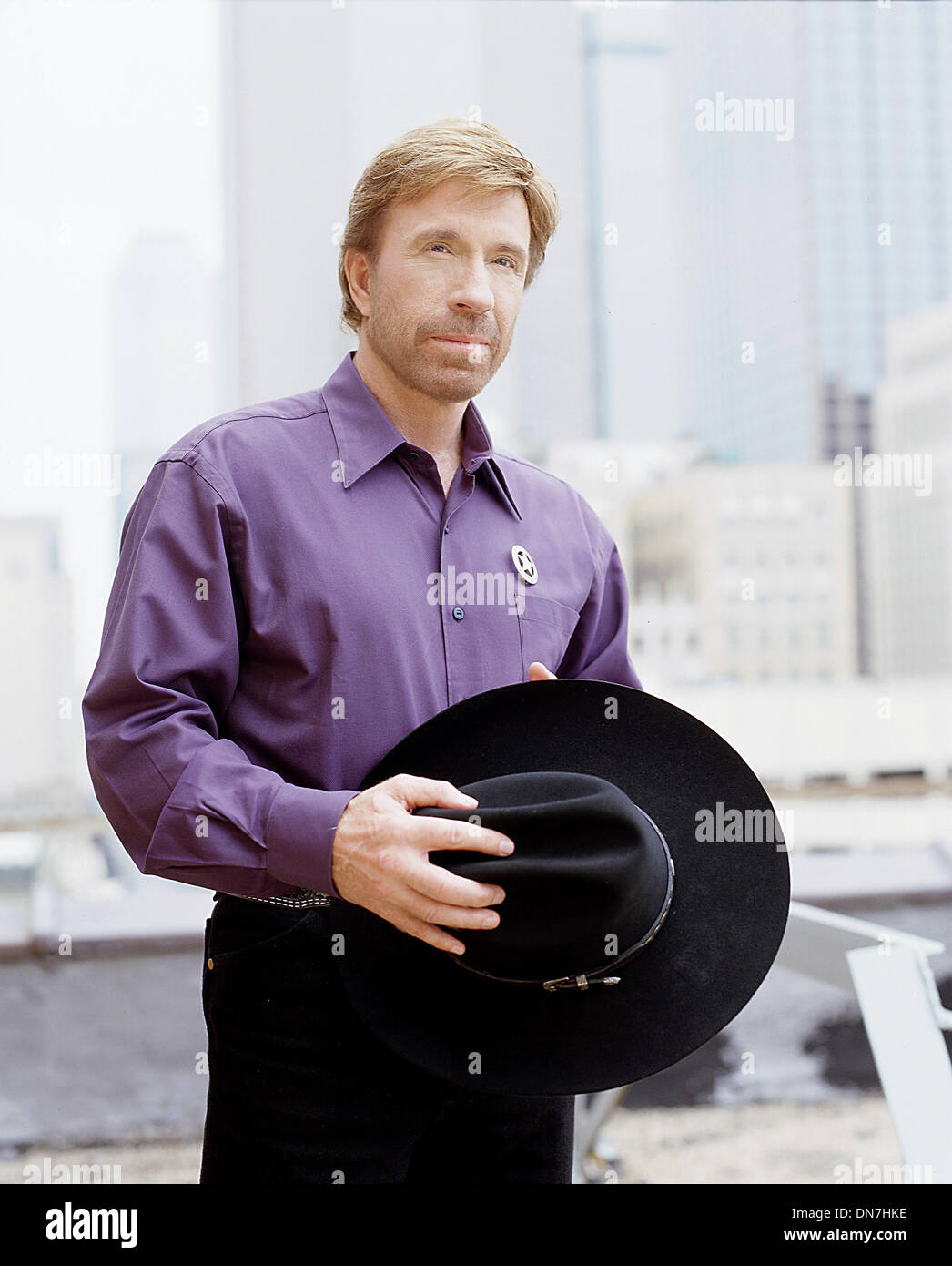 20. August 1999 - K17803CM. WALKER, TEXAS RANGER. TV-FILM NOCH. VON CHUCK NORRIS(Credit Image: © Globe Photos/ZUMAPRESS.com) geliefert Stockfoto