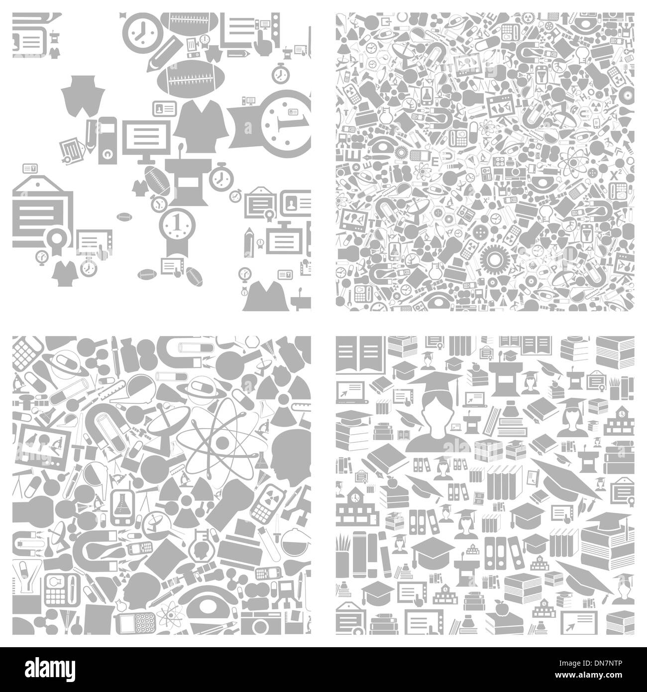 Wissenschaftliche background4 Stock Vektor