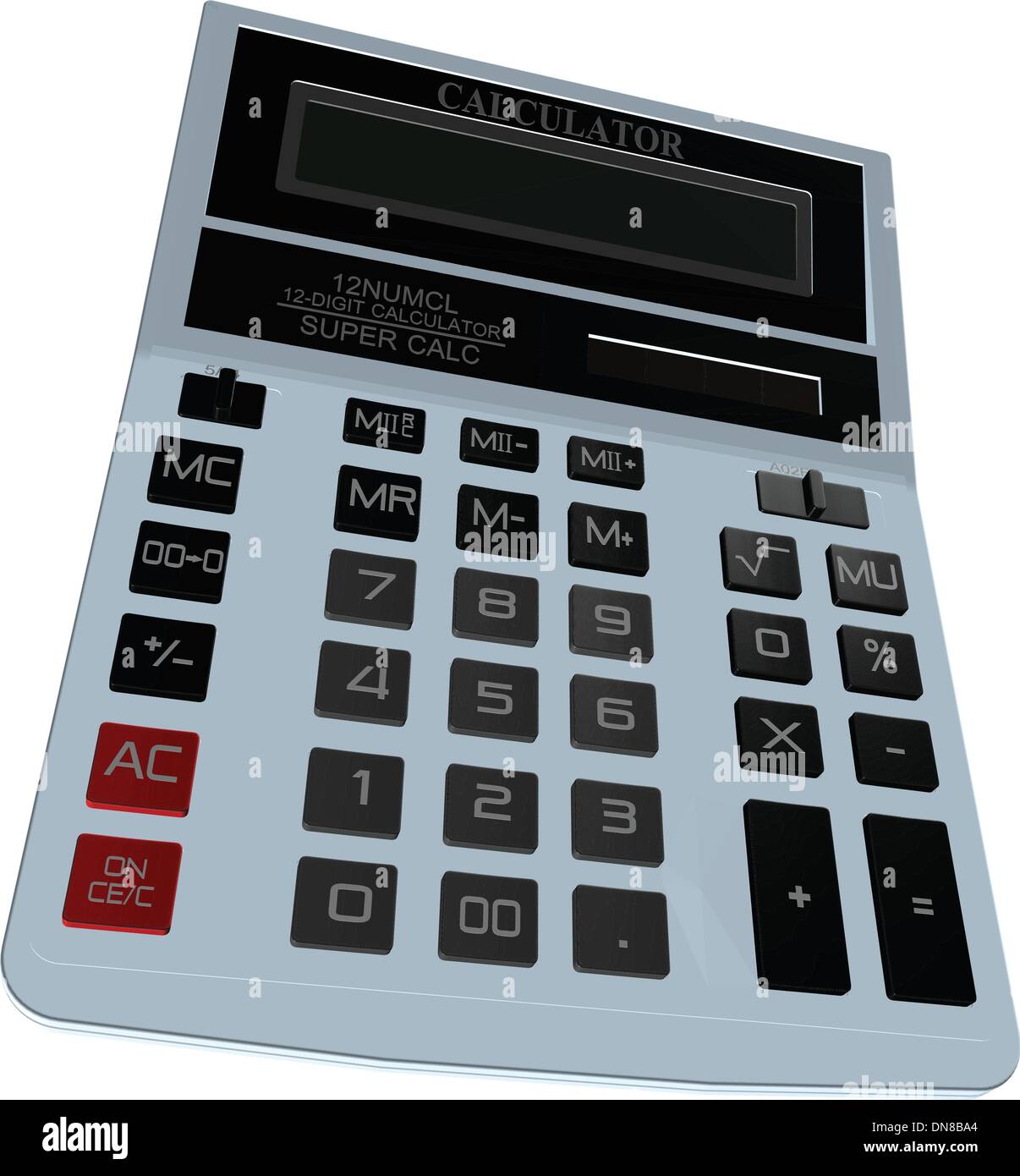 Mathe Rechner Wissenschaftlicher taschenrechner Stock-Vektorgrafiken kaufen - Alamy