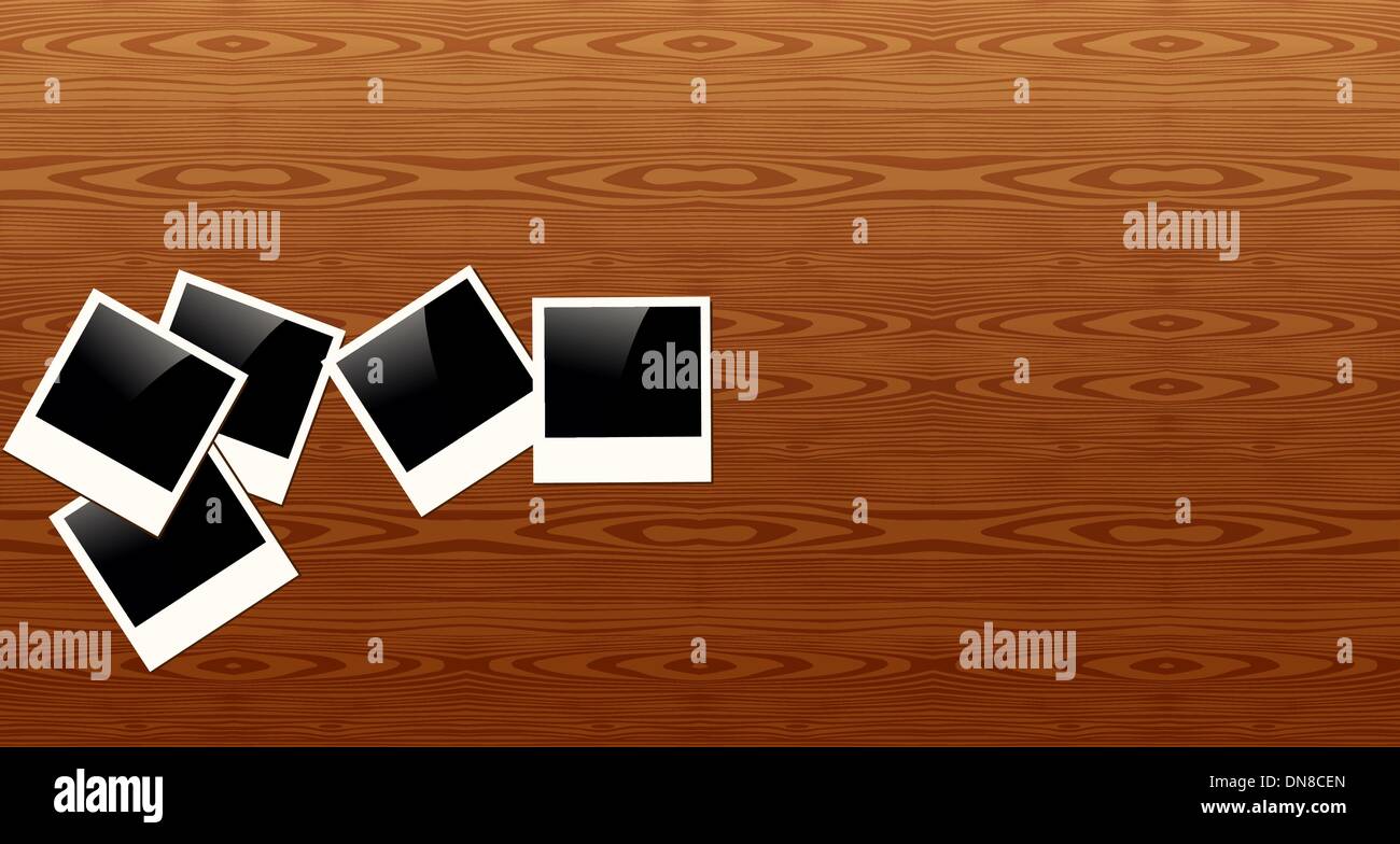 Vintage Sofortbild-Muster Stock Vektor