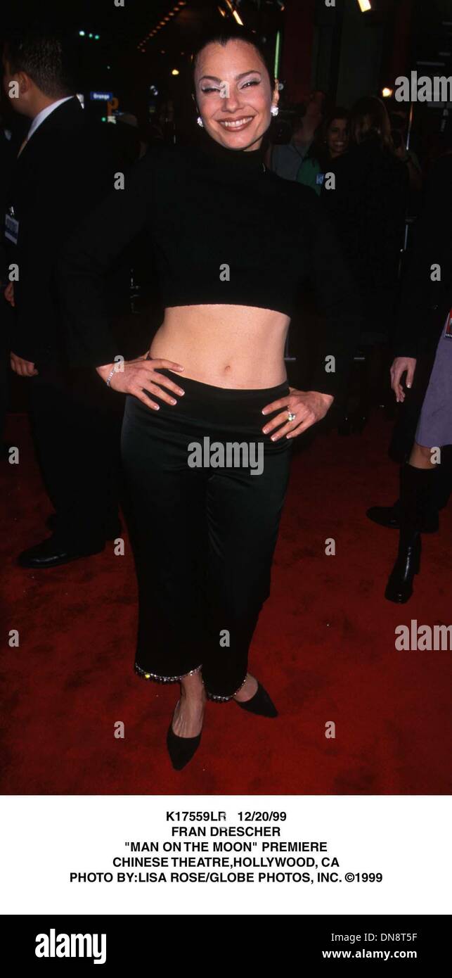 20. Dezember 1999 - K17559LR 12/20/99.FRAN DRESCHER.'' MAN ON THE MOON "PREMIERE. CHINESE Theater, HOLLYWOOD, CA. LISA ROSE / 1999 (Kredit-Bild: © Globe Photos/ZUMAPRESS.com) Stockfoto