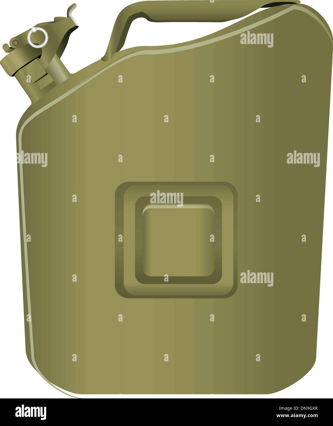 Kanister mit Benzin Stock Vektor