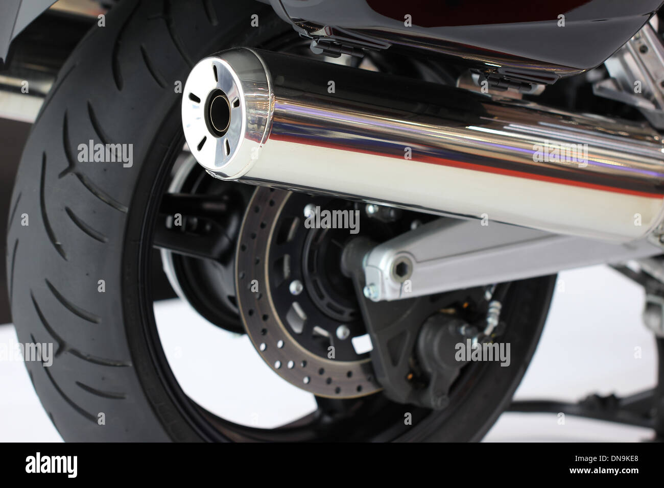 Motorrad Auspuff Stockfotos und -bilder Kaufen - Alamy