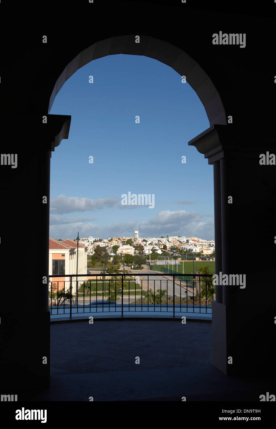 Blick auf Lagos, Algarve, Portugal Stockfoto