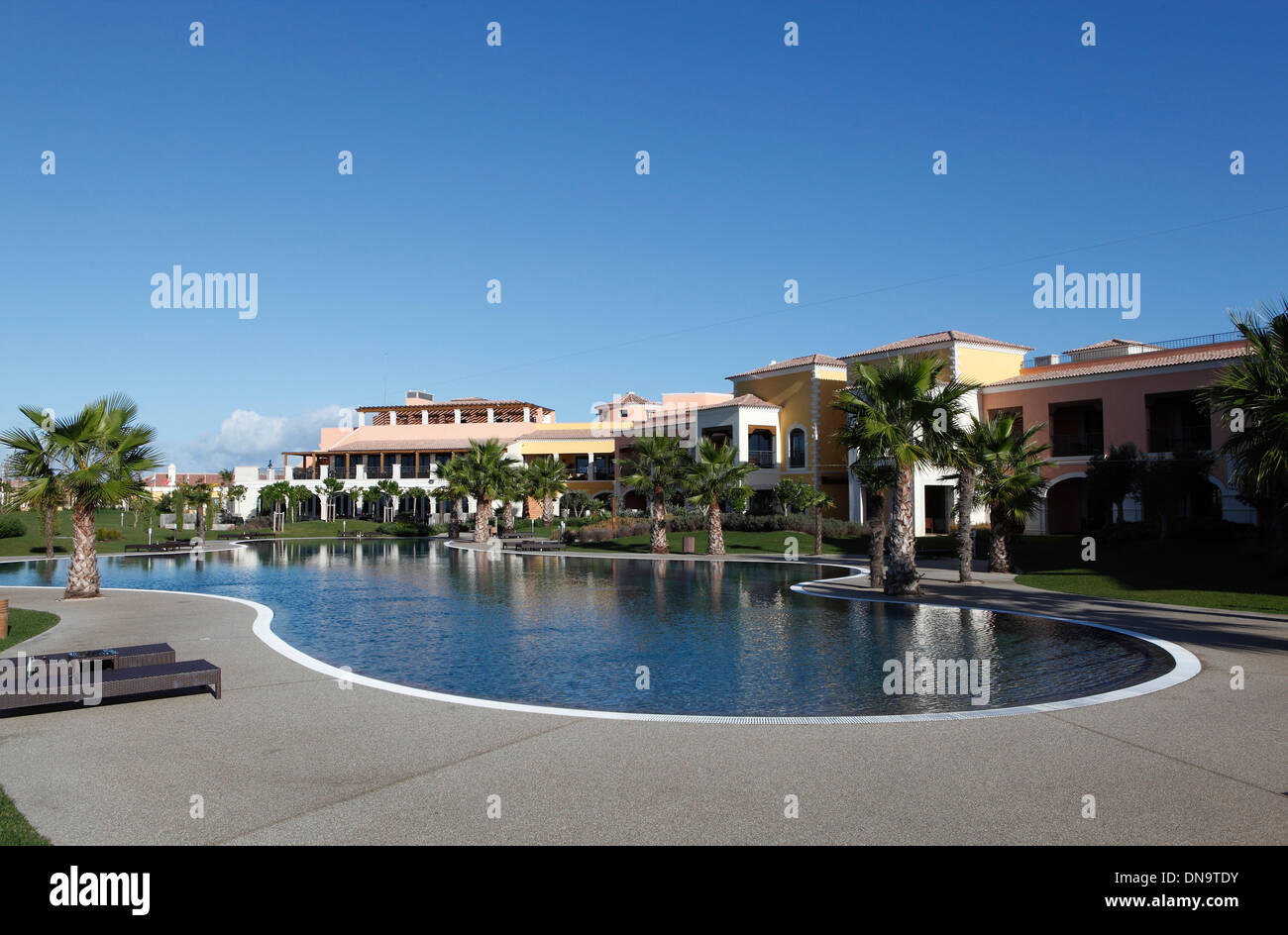 Cascade-Wellness & Lifestyle Resort in Lagos, Algarve, Portugal Stockfoto
