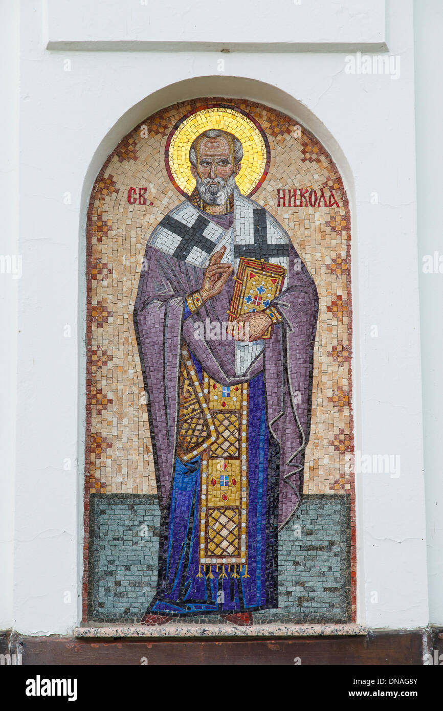 Grgeteg, orthodoxe Kloster auf dem Berg Fruška Gora im Norden Serbiens, Autonomna Provinz Vojvodina, Europa Stockfoto