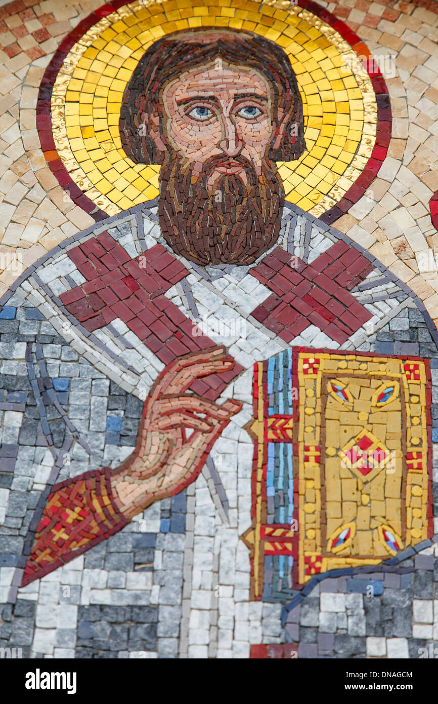 Grgeteg, orthodoxe Kloster auf dem Berg Fruška Gora im Norden Serbiens, Autonomna Provinz Vojvodina, Europa Stockfoto