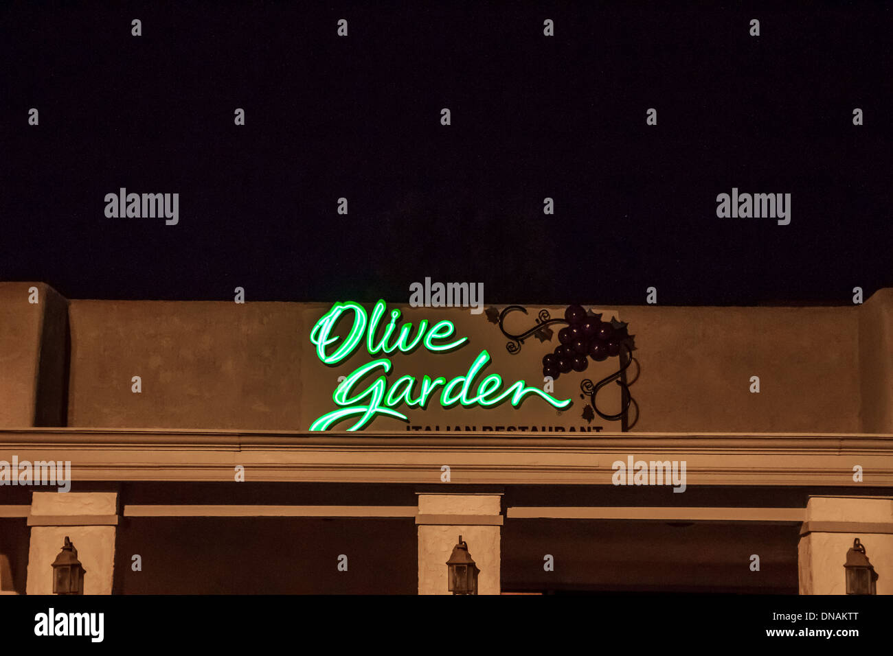 Olive Garden Restaurant Stockfoto