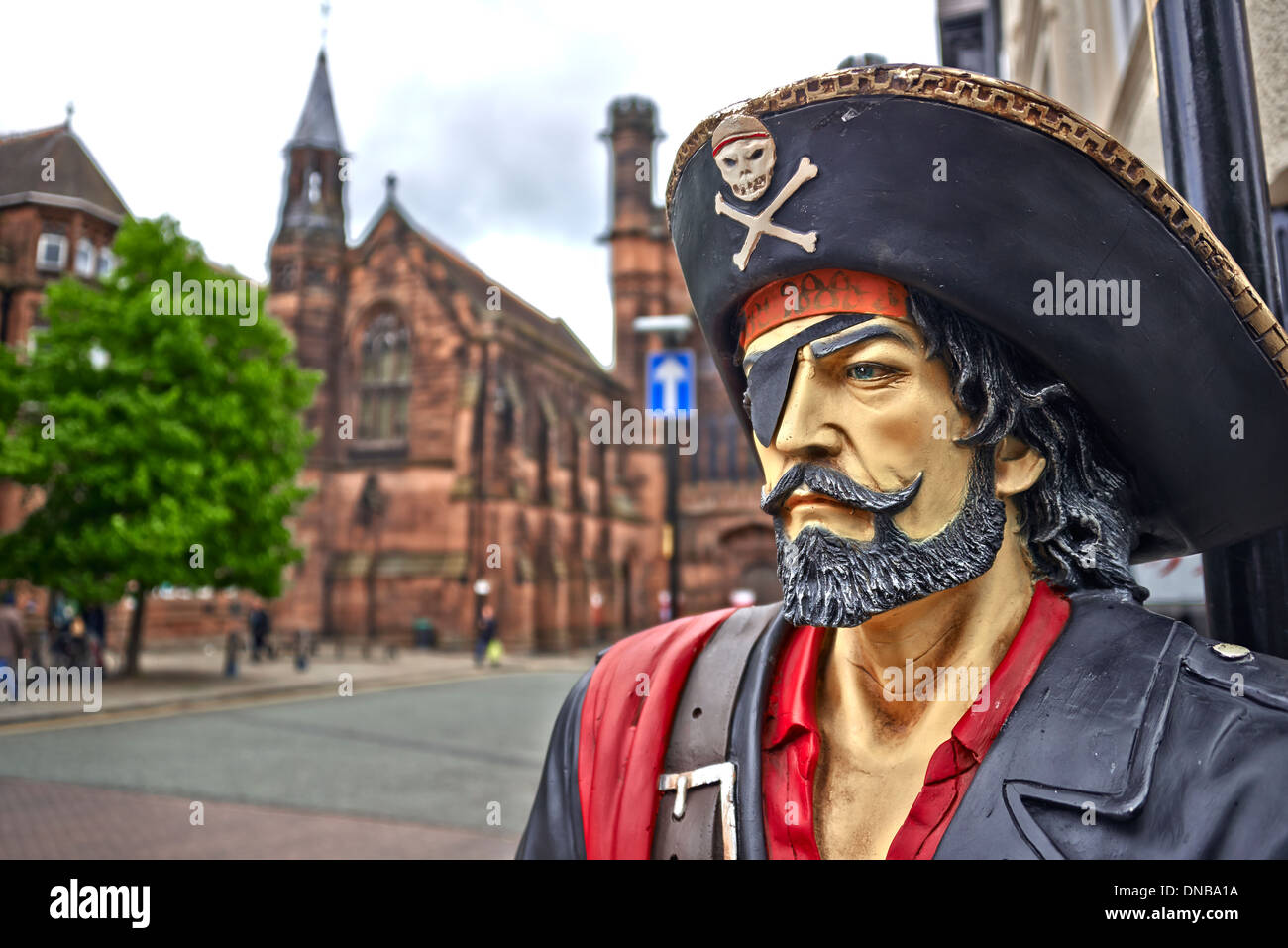 Chester City Nord-West-England Stockfoto