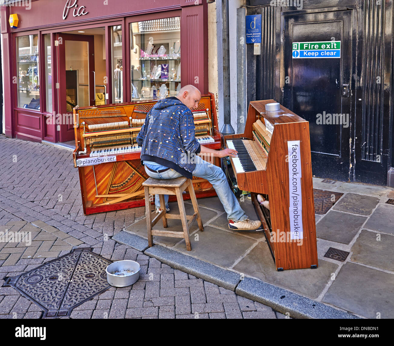 Chester City Nord-West-England Stockfoto