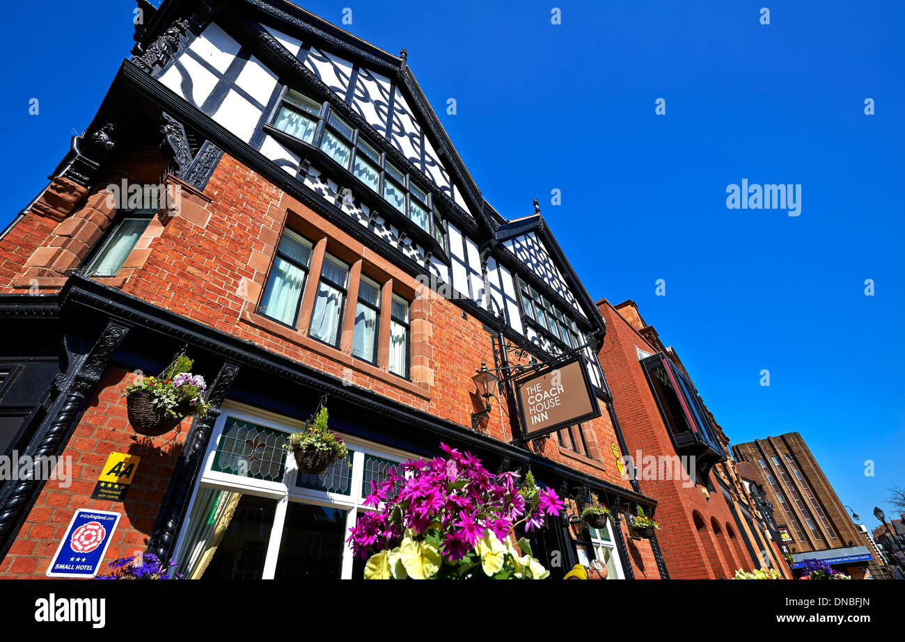 Chester City Nord-West-England Stockfoto