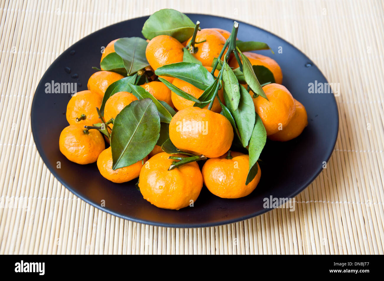 Mandarin Orange gesundes Obst aus der Natur Stockfoto