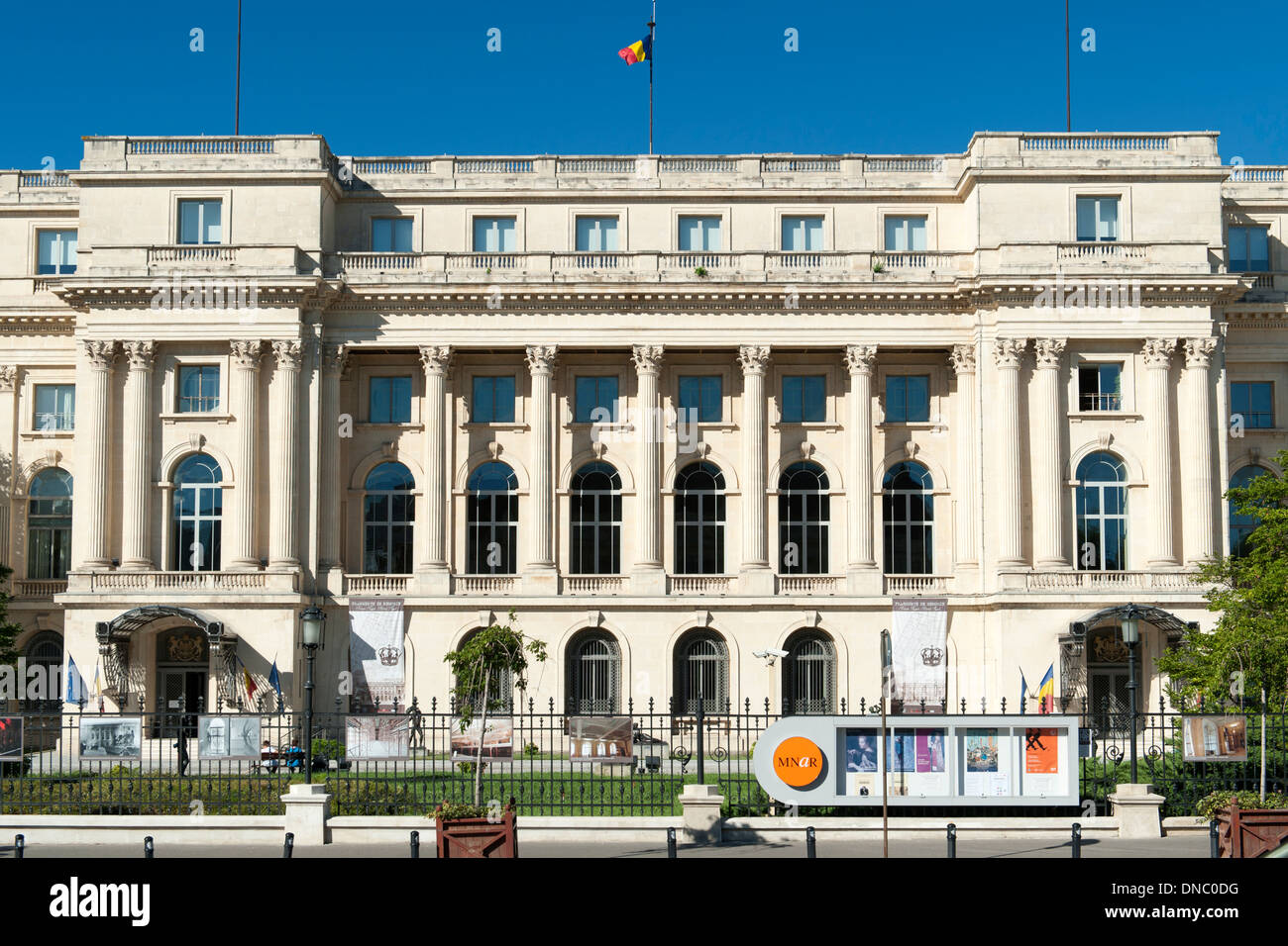 Nationales Kunstmuseum von Rumänien in Bukarest, der Hauptstadt von Rumänien. Stockfoto