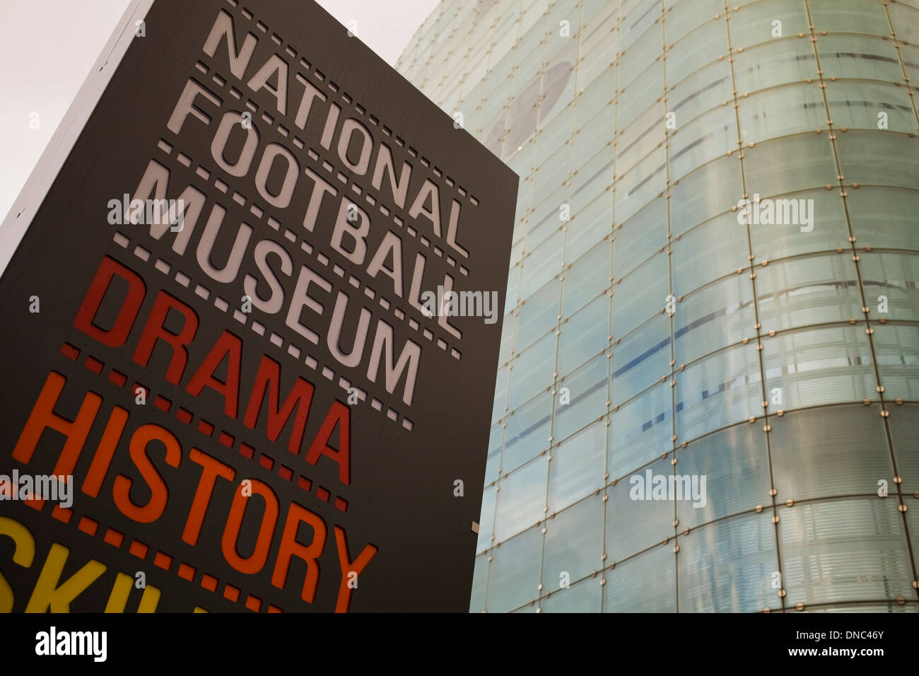 Das National Football Museum Stockfoto