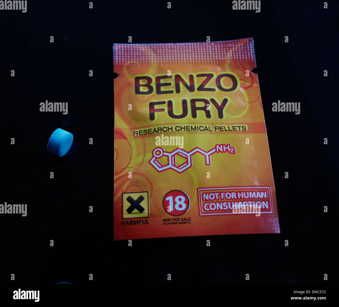 Benzo Fury oder 6apb Stockfoto