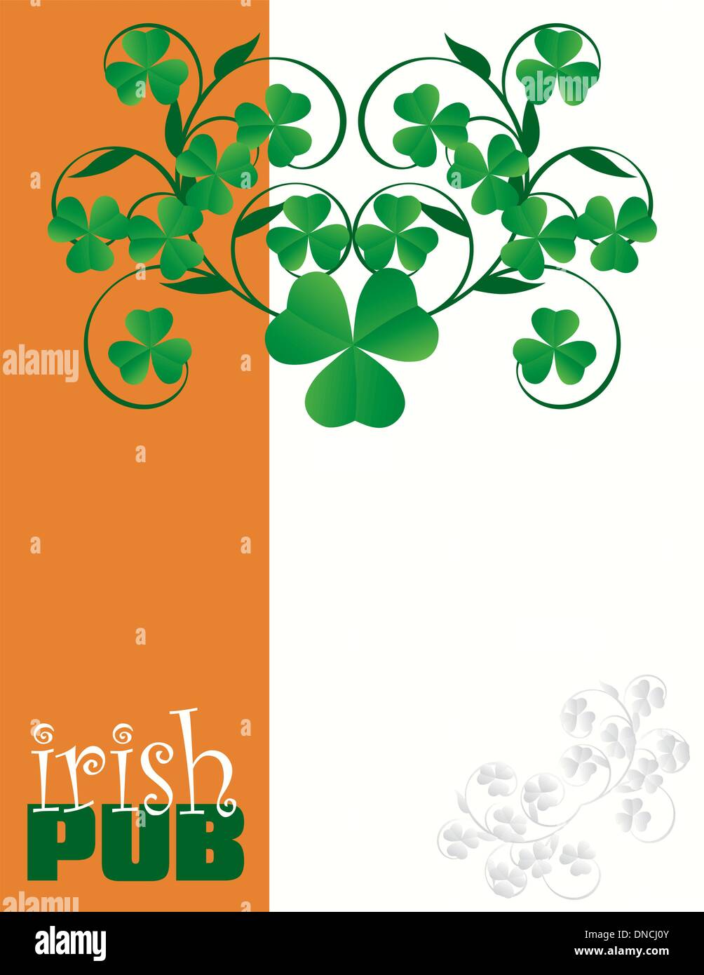 Menü-Cover-design Stock Vektor