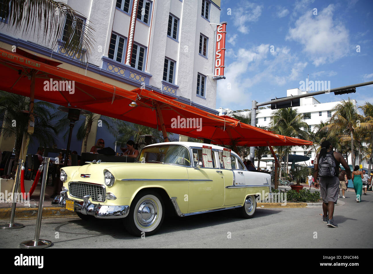 Miami (Florida, USA) 2011: South Beach Stockfoto