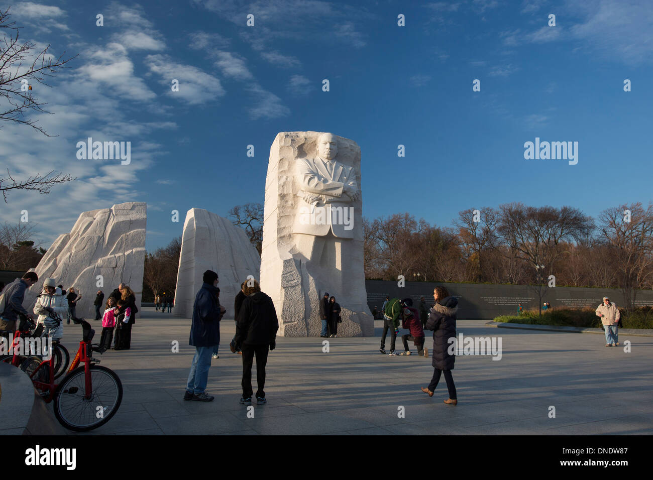 Washington, DC - Martin Luther King Jr. Memorial. Stockfoto