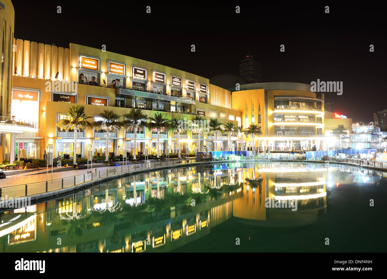 Die Dubai Mall ist die weltweit größte Shopping-Mall, Dubai, Vereinigte Arabische Emirate Stockfoto