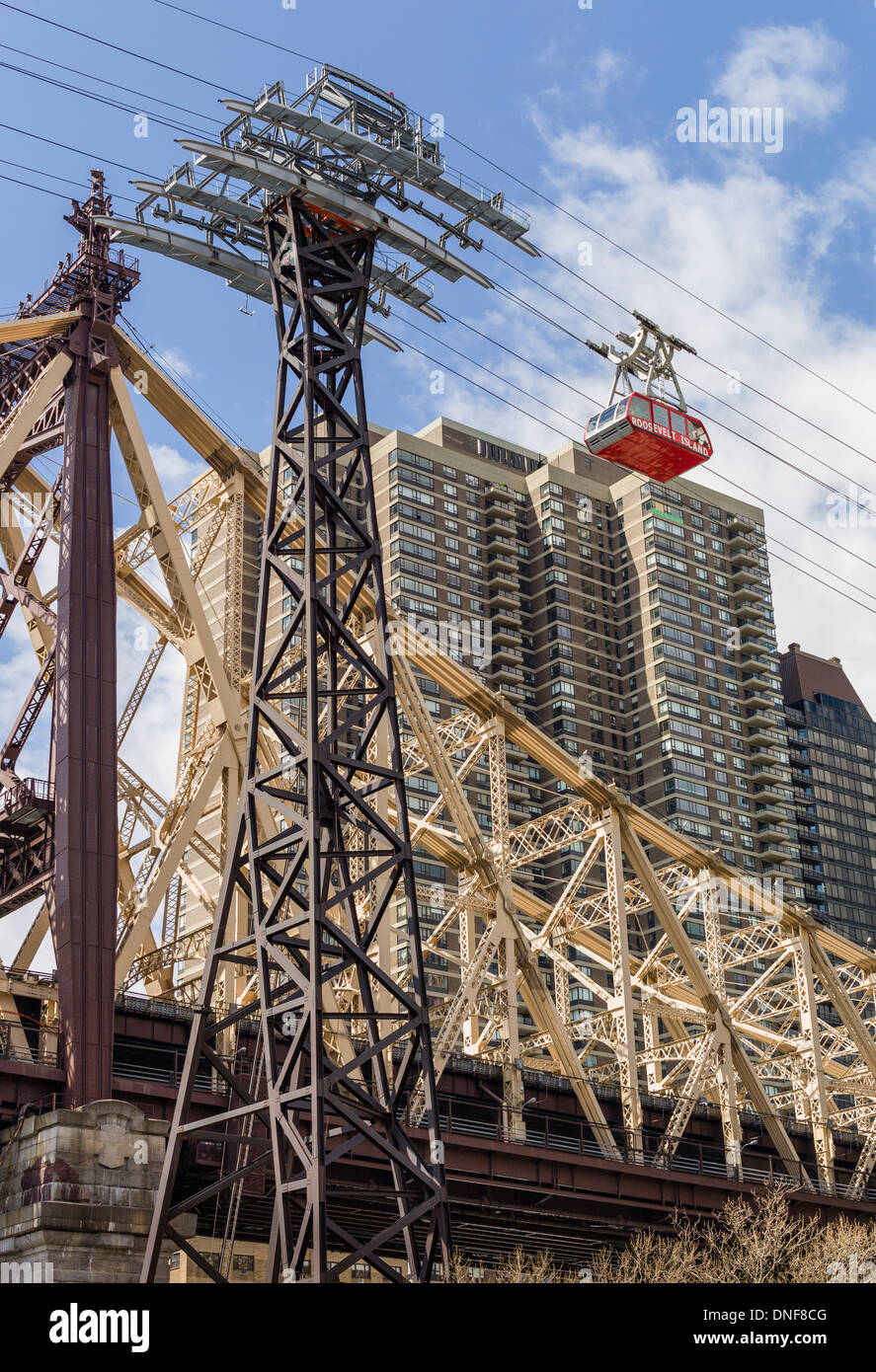 ED KOCH QUEENSBOROUGH BRIDGE IN NEW YORK CITY NEW YORK Stockfoto