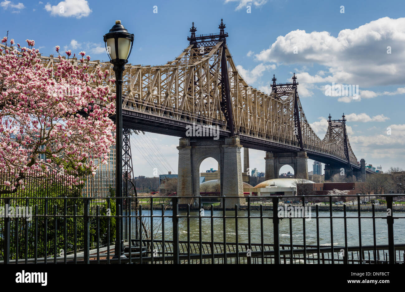 ED KOCH QUEENSBOROUGH BRIDGE IN NEW YORK CITY NEW YORK Stockfoto