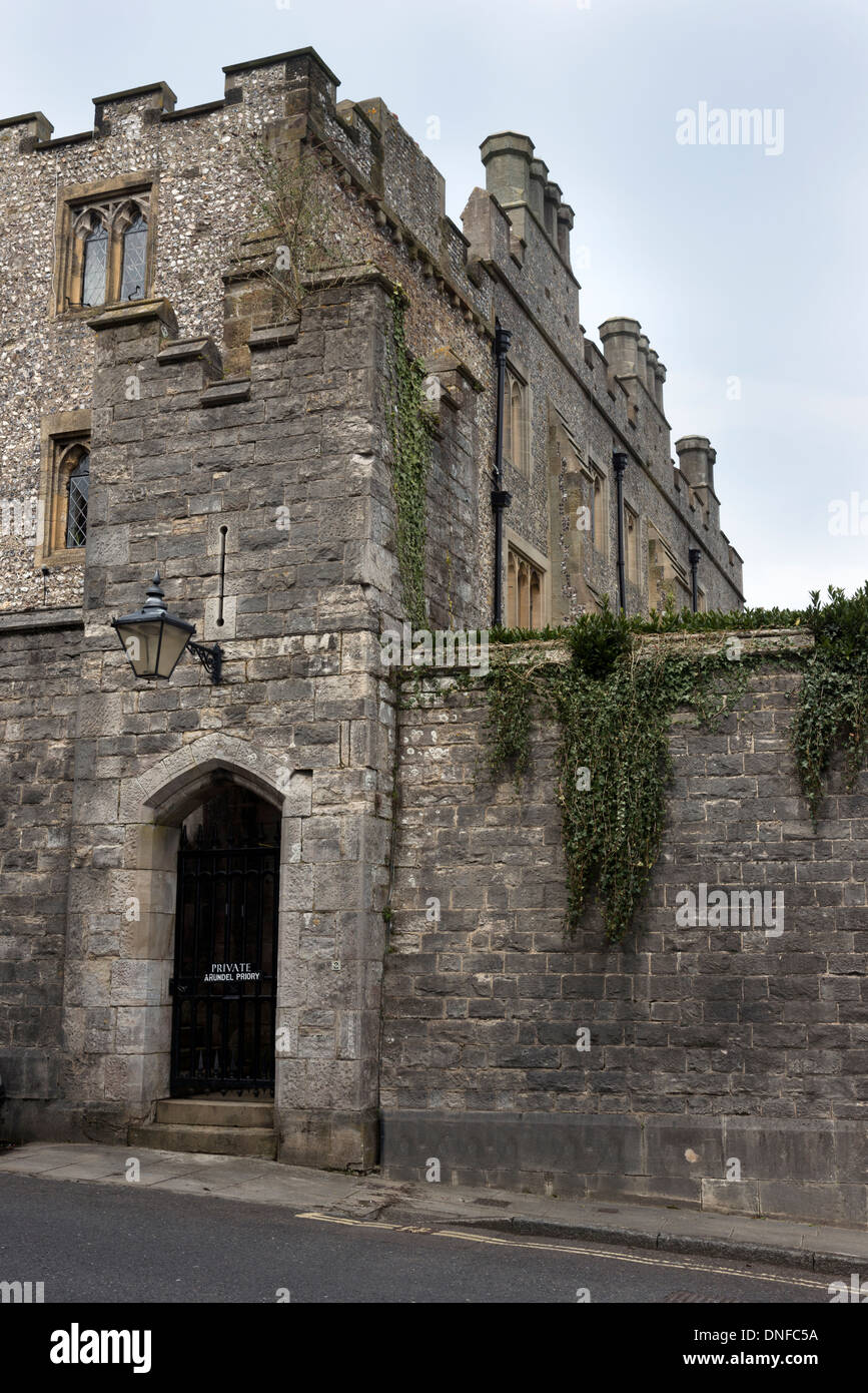 St Wilfrid Priory lange bleiben Pflegeheim für ältere Menschen Arundel Sussex UK Stockfoto