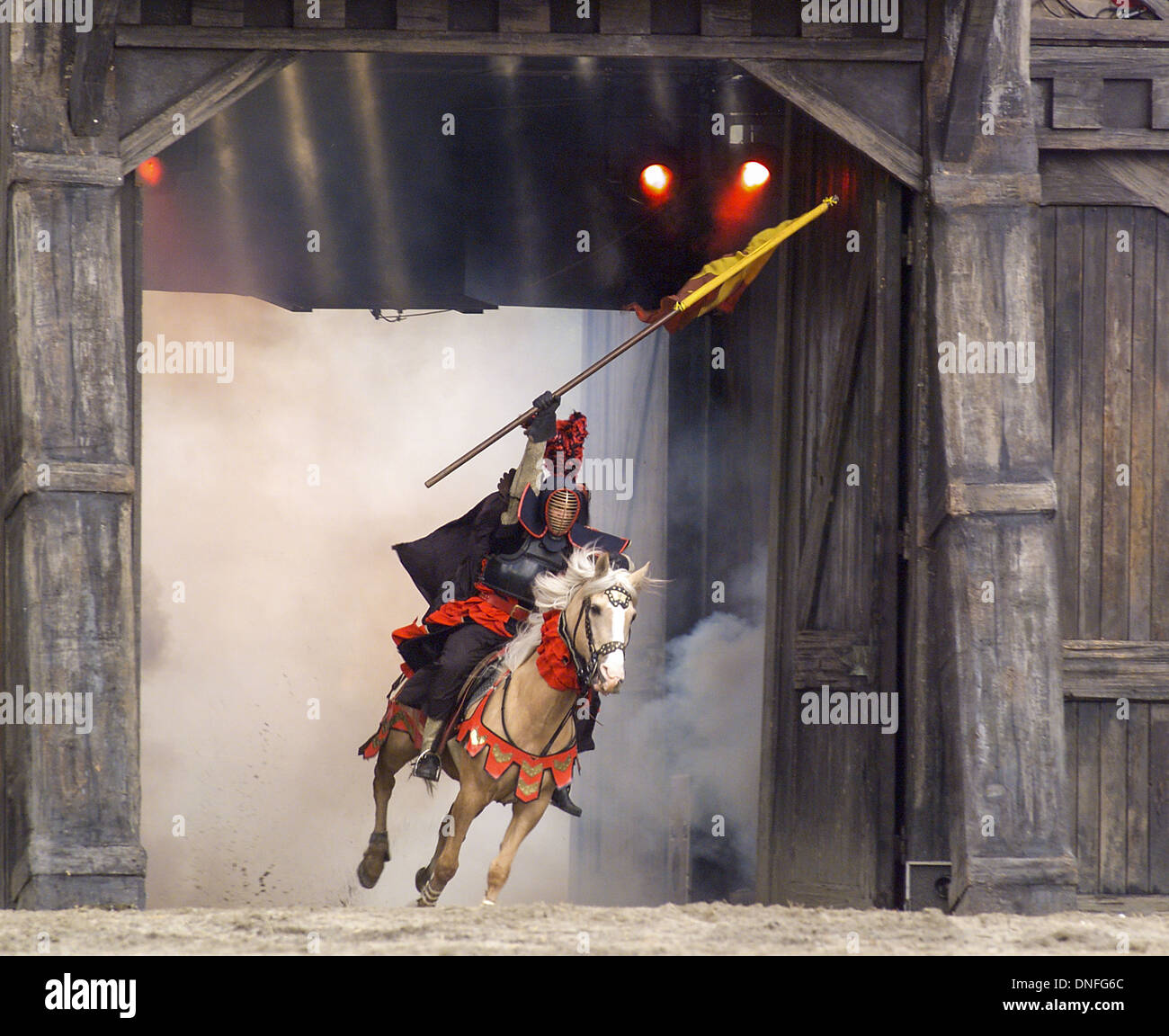 Turnier Riter Knights Tournament Stockfotos und -bilder Kaufen - Alamy