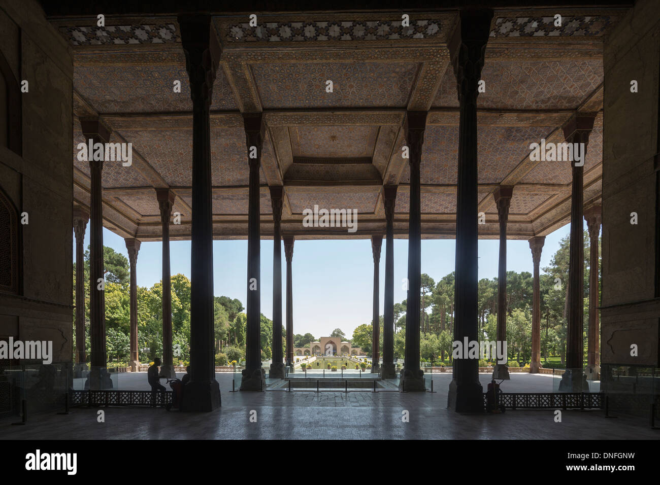 Chehel Sutun Palace, Isfahan, Iran Stockfoto