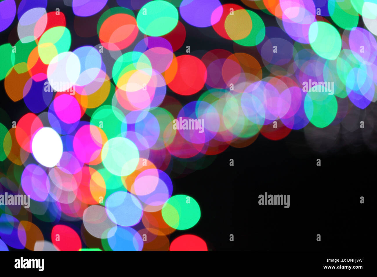 Bunten Bokeh hellen Hintergrund Stockfoto