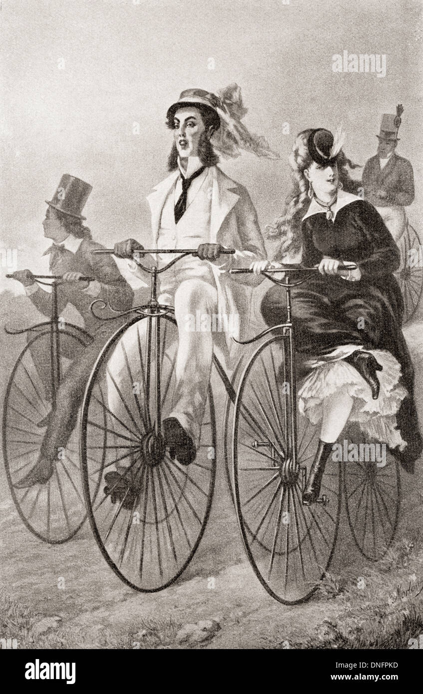 fahrrad 19 jahrhundert