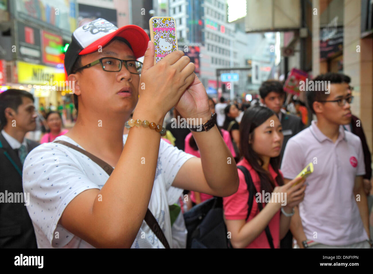 Hongkong China, HK, Asien, Chinesisch, Orient, Insel, Causeway Bay Water, Yee wo Street, East Point Road, Asiaten, ethnische Einwanderer Minderheit, adu Stockfoto