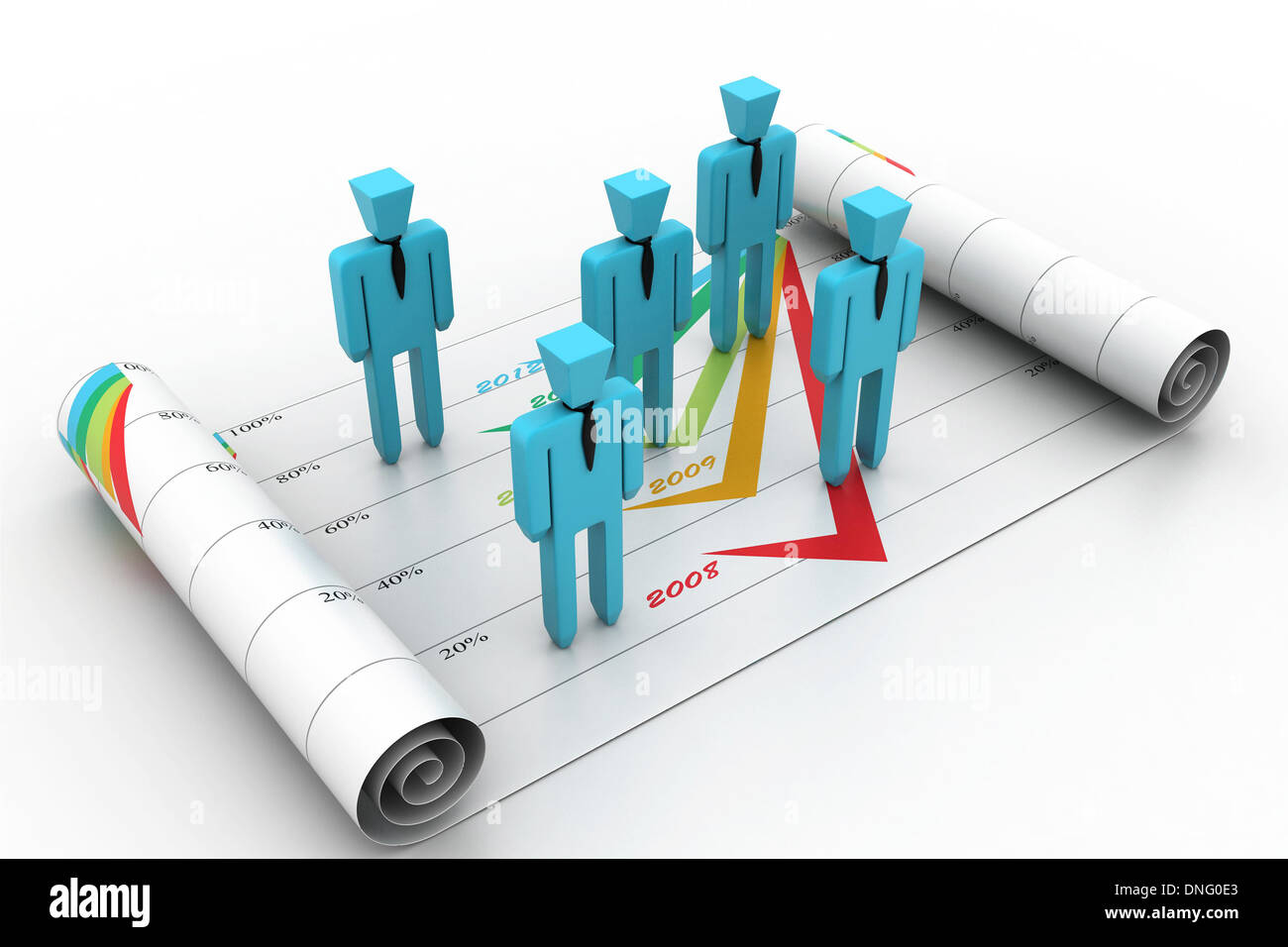 Business-Planung-Konzept Stockfoto