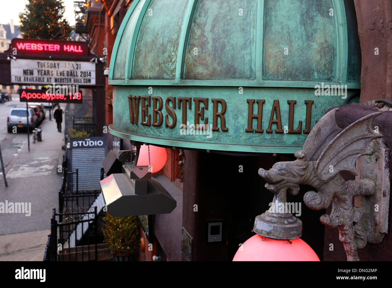 Webster Hall Nachtclub in New York City. Stockfoto