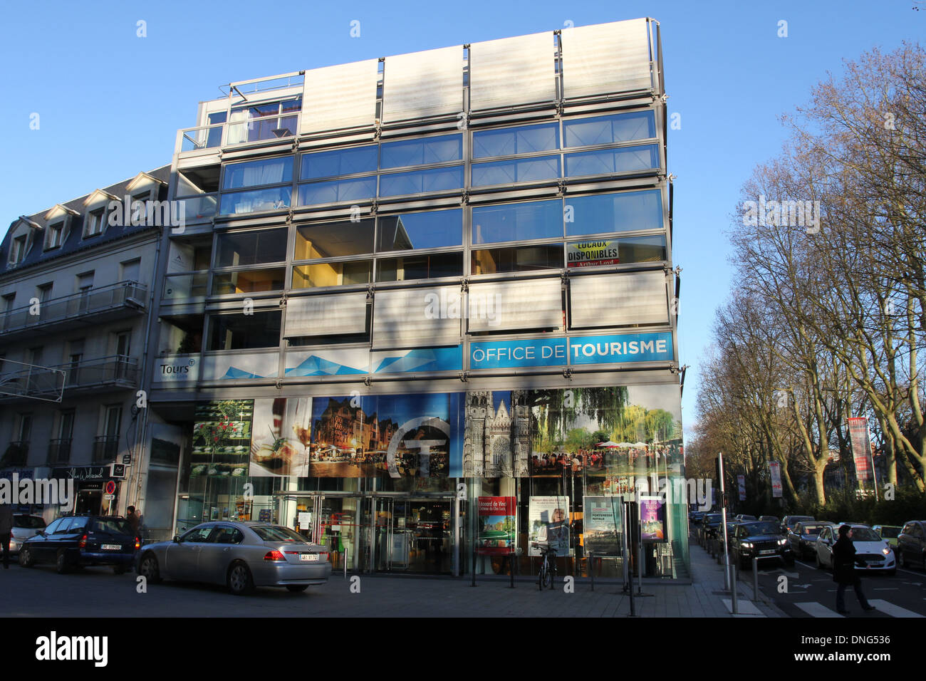 Tours Tourist Office Frankreich Dezember 2013 Stockfoto
