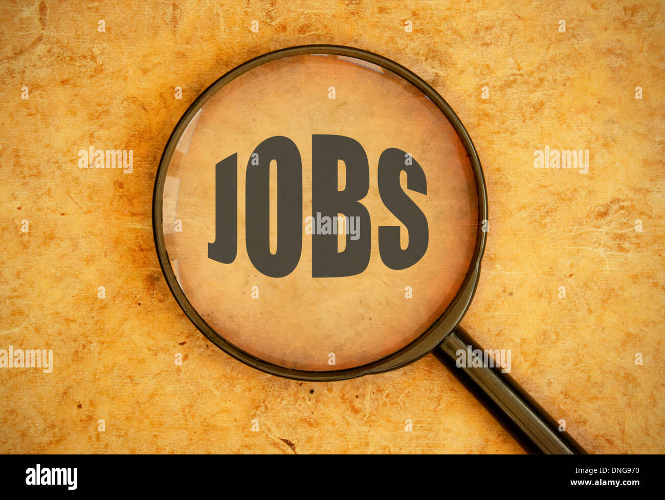 Jobs Stockfoto